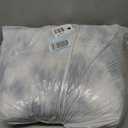 Noahas Fluffy 4x6 Area Rugs for Bedroom Living Room,Fuzzy Black and White Thick Shag Throw Floor Carpet,Soft Shaggy Bedside Non-Slip Plush Dorm Nursery Kids Rug