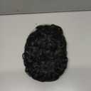 Black Wig for Child Girls Short Black Curly Wavy Wig Kids Party Cosplay Wigs Heat Resistant Synthetic Wigs with Cap