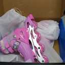 2PM SPORTS Inline Skates for Kids Boys Girls Ages 5-8 8-12 3-5 4-8 6-12 with Light Up Wheels, Adjustable Children's Roller Skates Blades for Toddler Beginner Youth Indoor Outdoor (Medium - Big Kid)