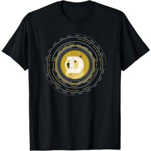 Dogecoin - Cryptocurrency Crypto T-Shirt, L