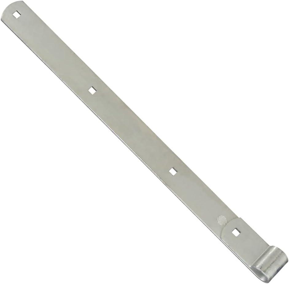 National Hardware N248-047 Gate Hinge Strap, 24-Inches, Coated with WeatherGuard Protection, Zinc-Plated