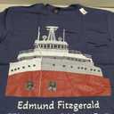 Edmund Fitzgerald Great Lakes Ship T-Shirt Large