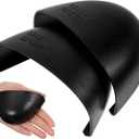 HOMSFOU 1 Pair Steel Toe Caps - Toe Guards for Shoes & Boots, Safety Guard Inside Wear for Men Women, Universal Size for Boots/safety Shoes
