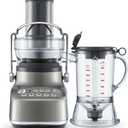 Breville the 3X Bluicer Blender and Juicer, BJB615SHY, Smoked Hickory
