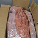 Monbix Queen Comforter Set - 7 Pieces Cationic Dyeing Autumn Leaf Bed in a Bag Queen Bedding Sets with Comforter, Sheets, Pillowcases & Shams, Reversible Bedding Comforters Sets