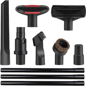 10 Pcs Vacuum Attachments & Brushes for Shark Navigator Lift-Away NV350 NV352 NV355 NV356E & Rotator NV500 NV501, Rocket HV301 HV322 HV371 Series Upright Vacuum, 1 1/4" (32mm) Vacuum Accessories Set