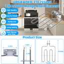 Upgraded 318255605 318255600 Broil Element Compatible with Frigidaire Kenmore Range Stove Ovens Parts,318255605 Frigidaire Oven Broil Element 2210952 5303310513 PLEB30T9DCB Oven Heating Element Parts