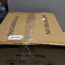 3-Light Gold Dining Room Chandeliers Over Table, Contemporary Kitchen Island Pendant Lighting, Industrial Hanging Light Fixture for Entryway Hallway Foyer Bedroom, Clear Glass Shade