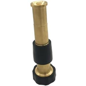 Brass Hose Nozzle - 5 Inch Heavy Duty Garden Sprayer for Car Wall Window and Carpet Cleaning