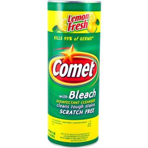 Comet Lemon Fresh Disinfectant Cleanser with Bleach 21 oz - 2 Pack