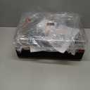 LP&NO.1 Record Player Turntable with Built-in Speakers and USB Play&Recording Belt-Driven Vintage Phonograph Record Player 3 Speed for Entertainment and Home DecorationMahogany Wood