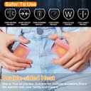 Hand Warmers Rechargeable 2 Pack,10000mAh Split-Magnetic Electric AI Handwarmer Power Bank,3 Levels, Camping,Hunting in Winter (Pink)