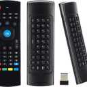 MX3 Air Mouse Mini Keyboard Wireless Remote, 2.4G Multifunctional Fly Mouse with Infrared Learning for Android Smart TV Box, 3-Gyro and 3-Gsensor, Projector HTPC Mini PC, PS3/4 Xbox 360