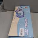 Snorkeling Gear for Adults, Dry-Top Snorkel Set, Scuba Diving mask, 180Panoramic Wide View Professional Snorkeling Gear Breathing Freely Snorkel Mask (Blue+Black)