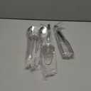 KINGSTONE Large Hostess Serving Utensils Set,18/10 Stainless Steel Heavy Duty 10inch Serving Spoons,Slotted Spoons,Serving Fork,Serving Tongs, Cake Pie Server For Buffet, Wedding, Party (5, Silver)