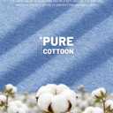 MAGCOMSEN Mens Pocket T Shirts Short Sleeve Cotton Moisture Wicking Plain Tshirts Casual Lightweight Summer Basic Tees (Blue)