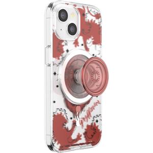 PopSockets iPhone 15 Case with Round Phone Grip Compatible with MagSafe, Phone Case for iPhone 15, Wireless Charging Compatible, Harry Potter - Gryffindor