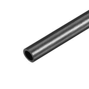 uxcell Carbon Fiber Round Tube 6mm x 4mm x 500mm Carbon Fiber Wing Pultrusion Tubing for RC Airplane Quadcopter