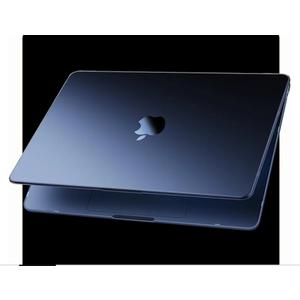 for MacBook Air 15 inch Case | M4 M3 M2 2025 2024 2023 | 100% Match Official Color | Closes Seamlessly | Ultra Thin Armor | Hard Shell Laptop Cover | A3241 A3114 A2941 | Midnight Clear