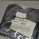 Geyee 12 Pack Magazine File Holder Plastic Desk Organizer Magazine Holder Storage Heavy Duty File Boxes for Home Storage and Office Organization (Black)