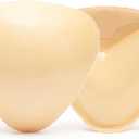 Double-Sided Adhesive Bra Inserts Pads for Women | Push-Up, Reusable & Waterproof Lift Cups for Bikinis, Bras & Swimwear (Nude, Large) (M)