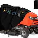 ClawsCover Riding Lawn Mowers Cover Waterproof Outdoor, Universal Fit for Decks Up to 54" Ride On Tractor, Durable Anti-UV 600D Tearproof Lawnmower Covers, All Weather Protection, 72"Lx54"Wx46"H-Premium