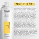 Nioxin System 1 Scalp + Hair Thickening Conditioner for Natural Hair with Light Thinning | Strengthen Against Breakage with Niacinamide & Biotin | Refreshed Scalp with Healthy Shine (33.8 ounce (Pack of 1))