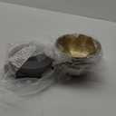 SATVIK Set of 12 Pure Brass Bhog Bowl Set for Pooja | Indian Puja Katori for Meditation, Prasad & Diwali Offerings | Tibetan Buddhist Altar Supplies | Durable & Elegant Brass Pujan Bowls (2cm x 5.7cm)