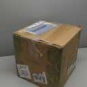 LE TAUCI Ceramic Pots for Plants, 10/8/6 Inch Indoor Planters with Draiange Hole, Silicone Plug & Mesh Pad, Modern Minimalist Pots for Home Office, Set of 3, Glossy, Linen Birch