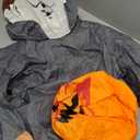 6FT Killer Halloween Inflatable Blow Up with Pumpkin & Prop Blade, Built-in LED Lights, Scary Halloween Inflatables Outdoor Decorations for Yard Lawn Garden Porch Party