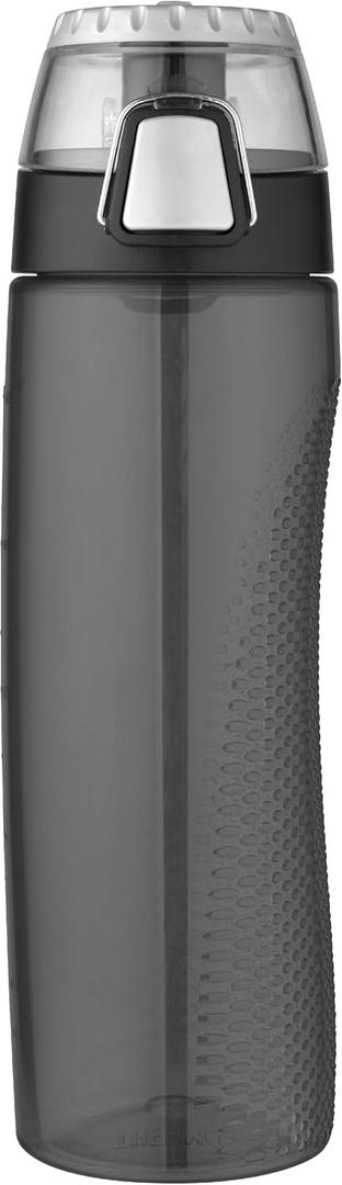 Thermos Tritan Hydration Bottle with Meter, 24-Ounce, Smoked (HP4100SMTRI6)