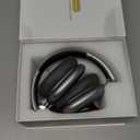 Wentronic Y01 Wireless Noise Canceling Headphones Bluetooth 5.3 Over Ear Headphones with Microphone, Hi-Res Audio, 48H Playtime, Foldable Comfortable Earpads,Compatible with iOS,Android,PC, Space Grey