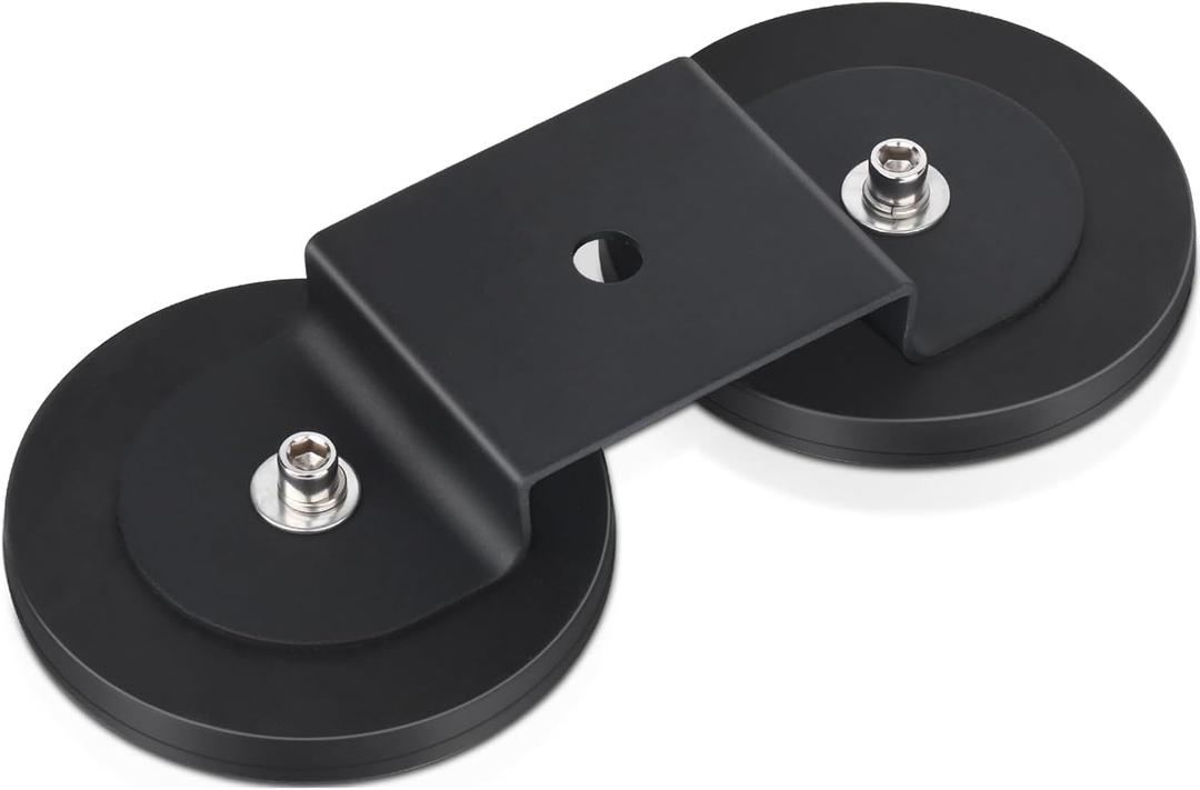 Magnetic Base LED Light Bar Mounting Brackets, Strong Universal Magnetic Light Bar Base, Magnet Base Mount Bracket Powerful Roof Off Road Holder Sucker Holder for LED, Off-Road Driving Lamp