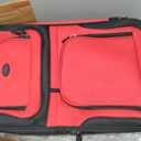 SwissGear Sion Softside Expandable Luggage Carry-On Suitcase with 360 Degree Wheels & Retractable Handle 21 Inch, Perfect for 1-3 Night Trips Burgundy