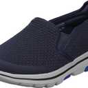 Skechers Mens Gowalk 5 - Elastic Stretch Athletic Slip-on Casual Loafer Walking ShoeSneaker (11 X-Wide, Navy)