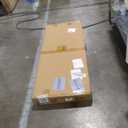 DWVO 9.1x4.2ft Large Outdoor Storage Shed, Metal Tool Sheds, Heavy Duty Tool Storage with Lockable Doors & Air Vent for Backyard Patio Lawn to Store Bikes, Tools, Lawnmowers,Brown