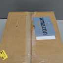 LEPOWER Tripod Floor Lamp, Mid Century Wood Standing Lamp, Modern Design Shelf Floor Lamp for Living Room, Bedroom, Office, Flaxen Linen Shade with E26 Lamp Base Walnut