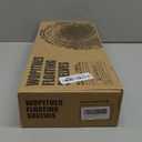 WOPITUES Floating Shelves for Wall Decor Sign, Bathroom Organizers and Storage, Bathroom Shelves Over Toilet with Metal Guardrail-Black