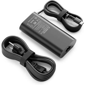 100W USB C Compatible with Dell Latitude 5540 5440 7440 5340 7340 7640 9440 2-in-1 Precision 5480 3580 3480 3581 5680 Inspiron 14 16 5000 7000 5430 7430 7440 5630 Power Cord