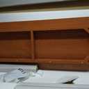 IOTXY Simple Wooden Writing Desk - 55" W PC Laptop Computer Table, Walnut