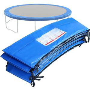 12FT Trampoline Safety Pad Replacement, Round Trampoline Spring Protection Cover, Fits 12ft Frames, Water-Resistant Trampoline Accessories (Blue)