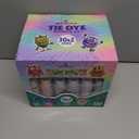 30 Colors Tie Dye Kit, Tie Dye Set for Kids, Pre-Filled Tye Dye Bottles, Non Toxic Permanent Fabric Dye Art Set, Easy DIY Fabric Art - Create Fun (30 Colors)