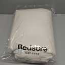 Bedsure Full Comforter Set, Cream Soft Prewashed Bedding for All Seasons, 3 Pieces GentleSoft Bed Set, 1 Lightweight Comforter (82"x86") and 2 Pillowcases (20"x26")
