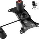 Skelang Tilt Control Mechanism Replacement, Office Chair Tilt Base Control Lift Mechanism, Swivel Base Plate Control Seat Mechanism, Mounting Hole Dimension: 10.2"×6"(L×W)