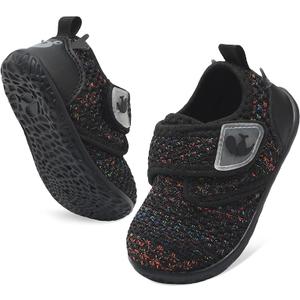 FEETCITY Baby Walking Shoes Barefoot Baby Shoes Infant Sneakers Newborn Crib Shoe Lightweight Flexible Slip On Shoe, Size: 6-12 Months Infant