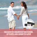 2 x Bible Verse Bracelets With NFCChristian Daily Bible Verse Bracelet for Women Men TeensWearable Scan God Scripture Bracelets Wristbands Religious Halloween Christmas Gifts (Black)