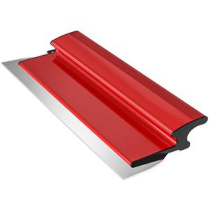 16 Inch Drywall Skimming Blade, Replaceable 0.38mm Stainless Steel Blade, Drywall Trowel for Gyprock, Drywall and Wall-Boardrd, Ergonomically Designed Grip
