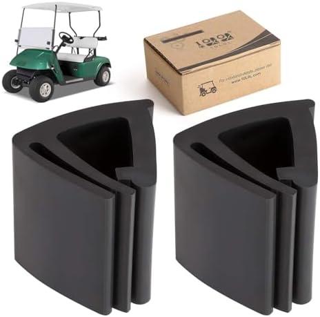 10L0L Golf Cart Windshield Retaining Clips/Upper Sash Clips Universal for EZGO TXT, Club Car, Yamaha, OEM # 102005801 Pack of 2