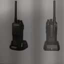 KETELESE KP01 Professional/Business Walkie Talkies, Programmable Walkie Talkies with Earpiece, Rechargeable, TwoWay Radio Set, for Camping Hiking Skiing(2 Pack), Black