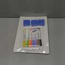 6 Pack Dry Erase Board 9"x12" with Lines and Blank Surface Learning, Math, Writing Teacher & Homeschool Supplies Mini Whiteboard Erasers Included Colors Pens